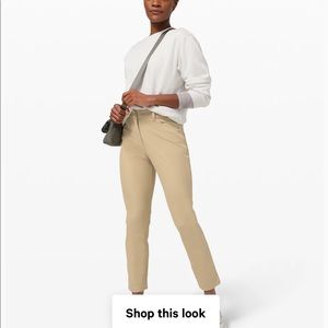Lululemon City Sleek 7/8 pant, size 10
